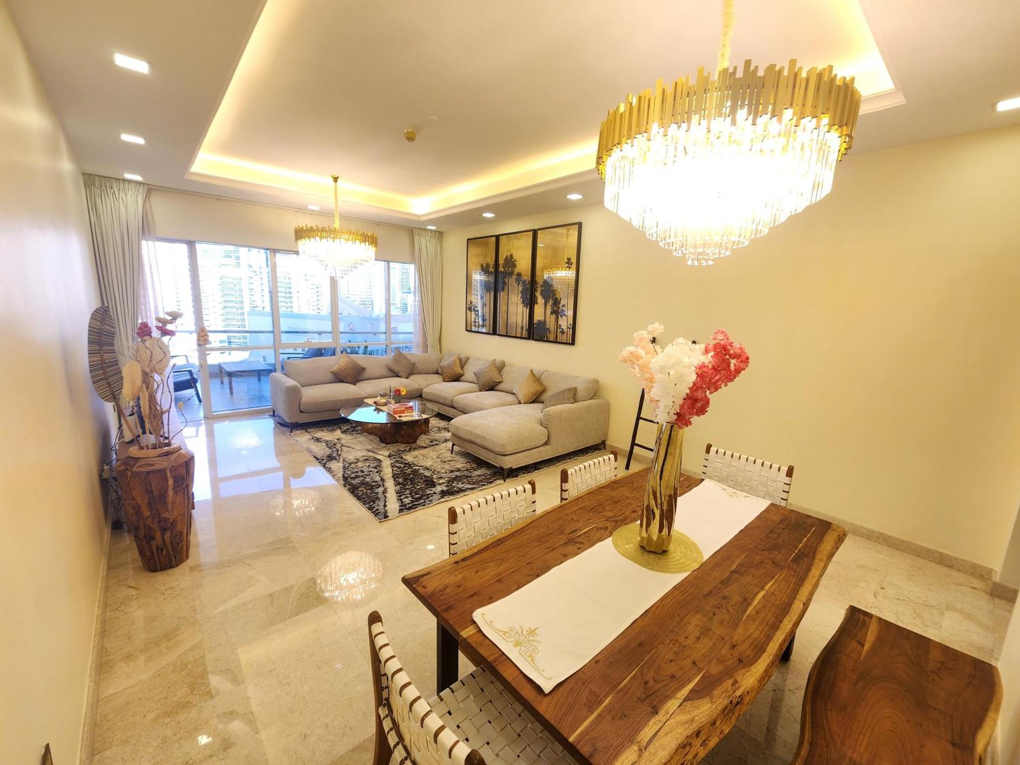 شقة Modern Spacious 3-bedroom Maid's With Marina Views دبي