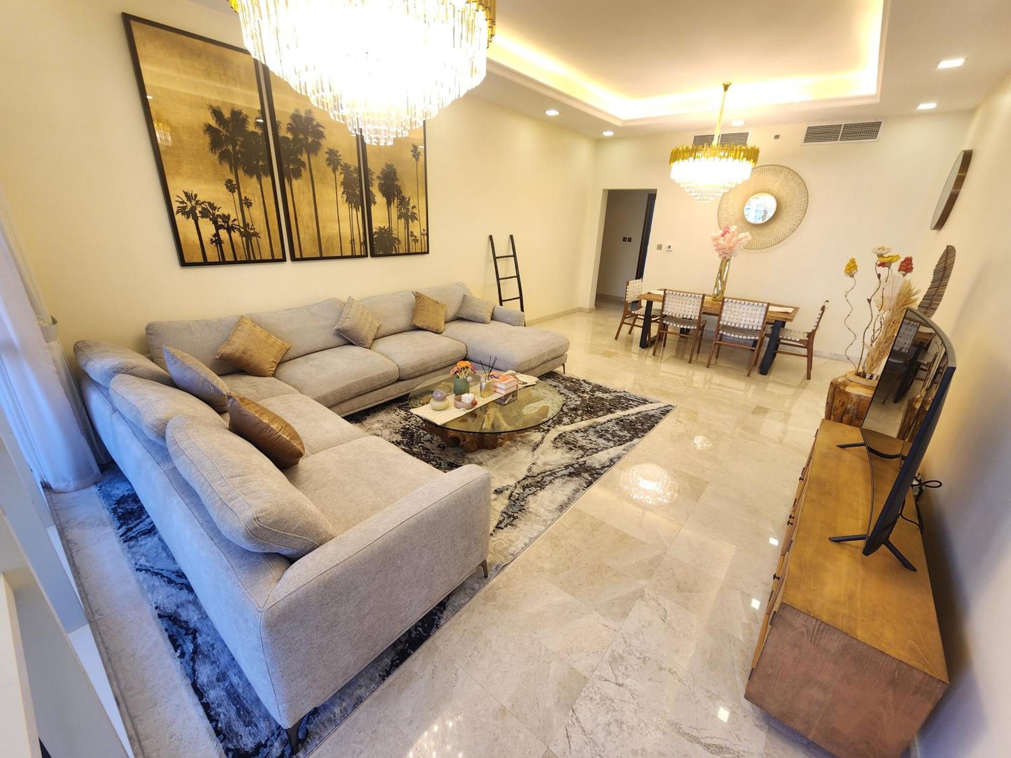 شقة Modern Spacious 3-bedroom Maid's With Marina Views