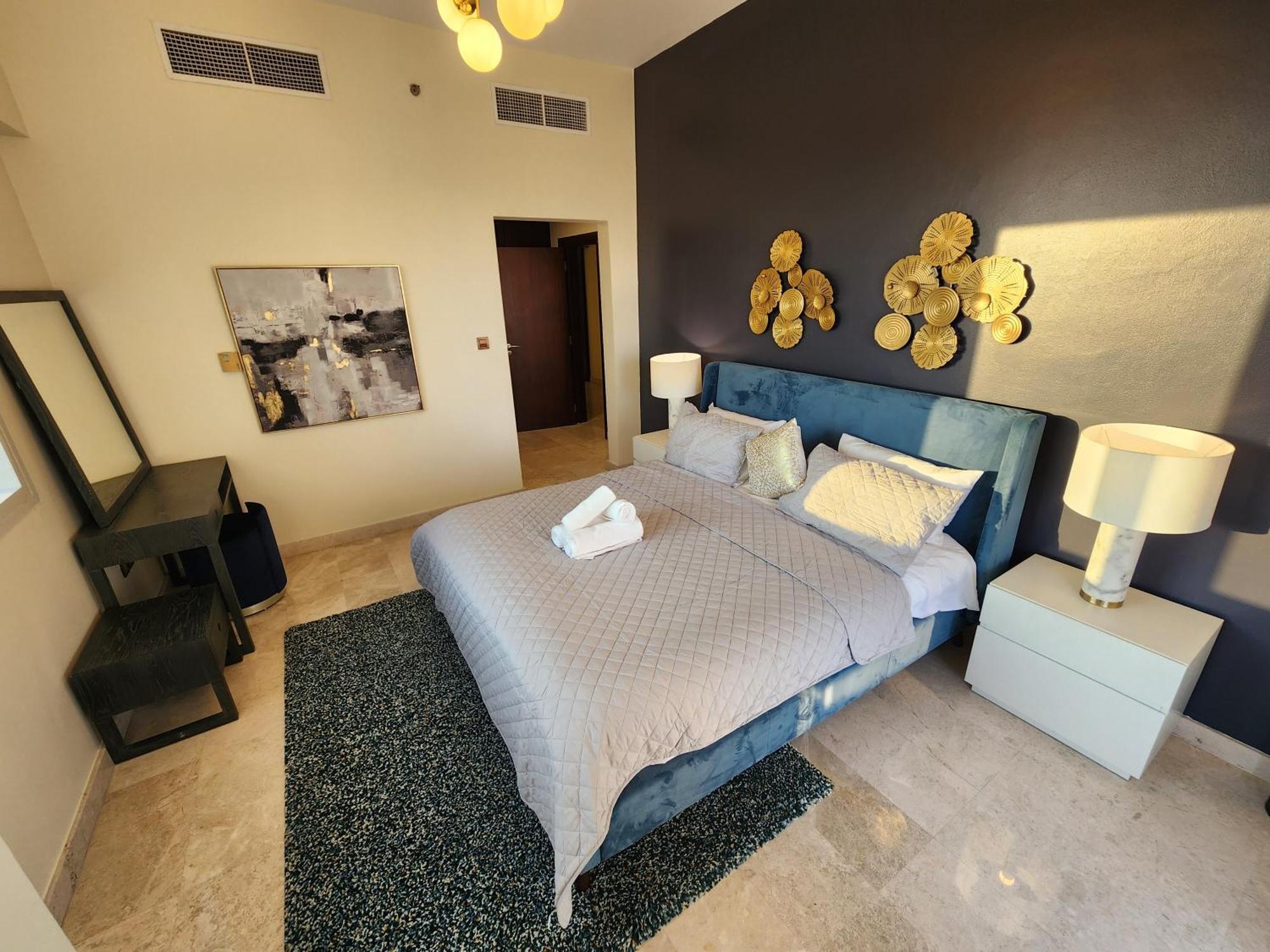 شقة Modern Spacious 3-bedroom Maid's With Marina Views