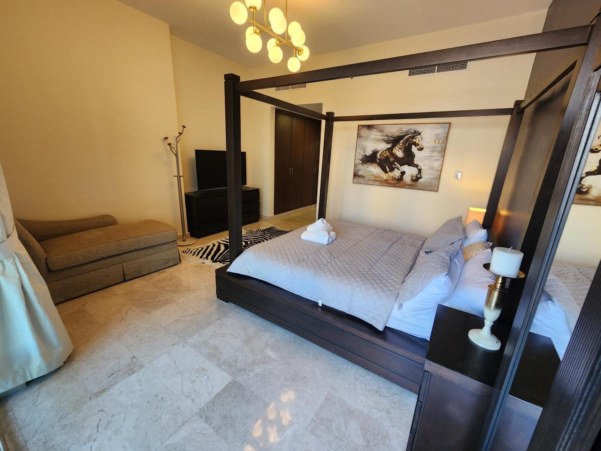 شقة Modern Spacious 3-bedroom Maid's With Marina Views